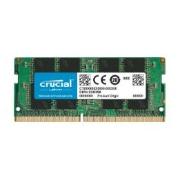 Módulo CRUCIAL DDR4 8Gb 3200MHz SODIMM (CT8G4SFRA32A)