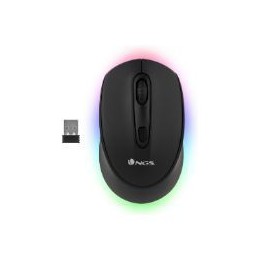 Ratón Gaming NGS Óptico RF BT 2400dpi Negro (SMOG-RB)