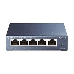 Switch TP-Link 5xRJ45 GbE Negro (TL-SG105S)