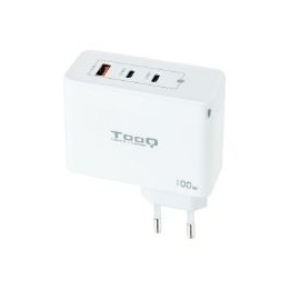 Cargador de Pared TooQ 100W USB-A/C (TQWC-GANQC2PD100W)