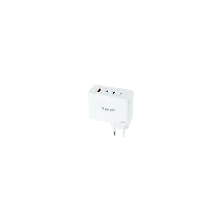 Cargador de Pared TooQ 100W USB-A/C (TQWC-GANQC2PD100W)