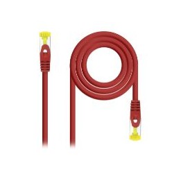 Nanocable RJ45 Cat.6a SFTP 30cm Rojo (10.20.1900-L30-R)