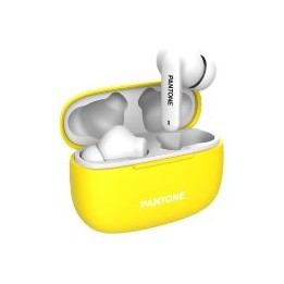 Auriculares PANTONE Intraurales BT Amarillo(PT-TWS008Y)