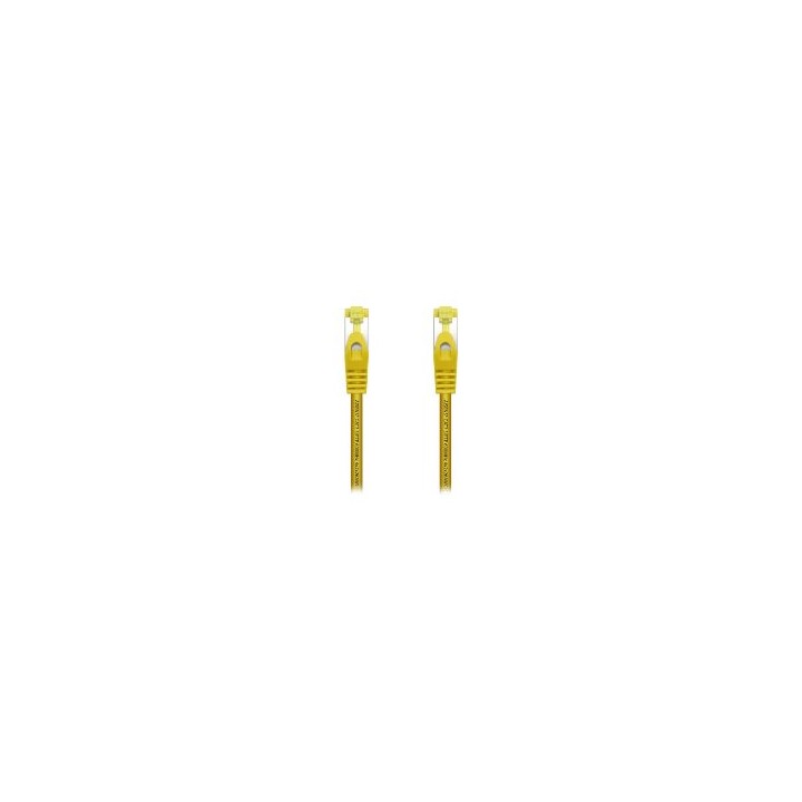 Cable AISENS RJ45 Cat.7 SFTP 50cm Amarillo (A146-0473)