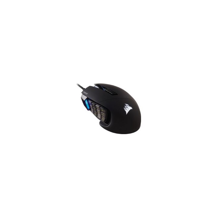 Ratón Gaming Corsair Scimitar LED Negro (CH-9304211-EU)