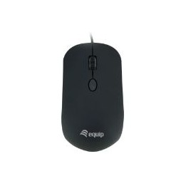 Ratón EQUIP Life Comfort USB-A 1000dpi Negro (EQ245114)