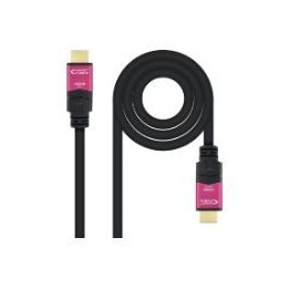 Nanocable HDMI A/M a HDMI A/M 20m Negro (10.15.3720)