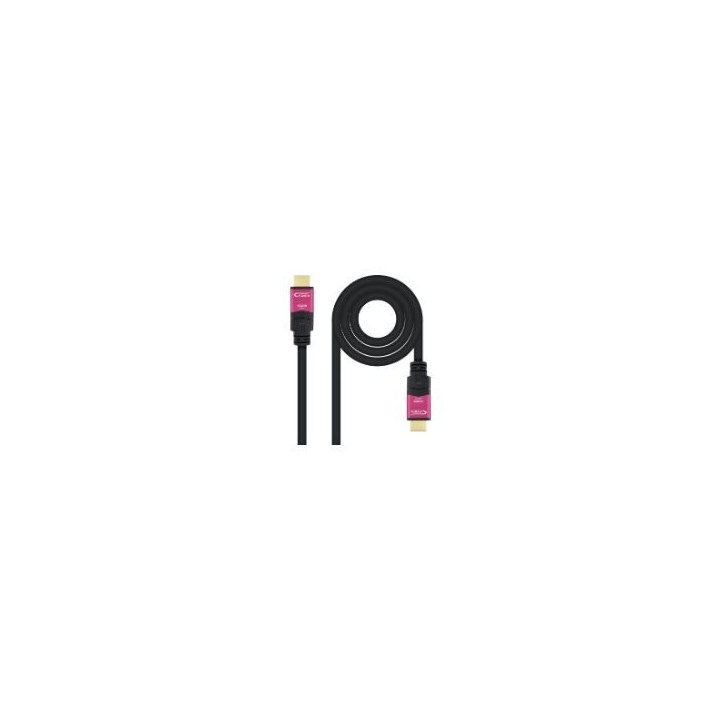Nanocable HDMI A/M a HDMI A/M 20m Negro (10.15.3720)