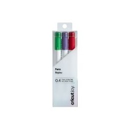 Bolígrafos CRICUT Punta Fina 0.4mm Pack 3 (CRC-2007077)