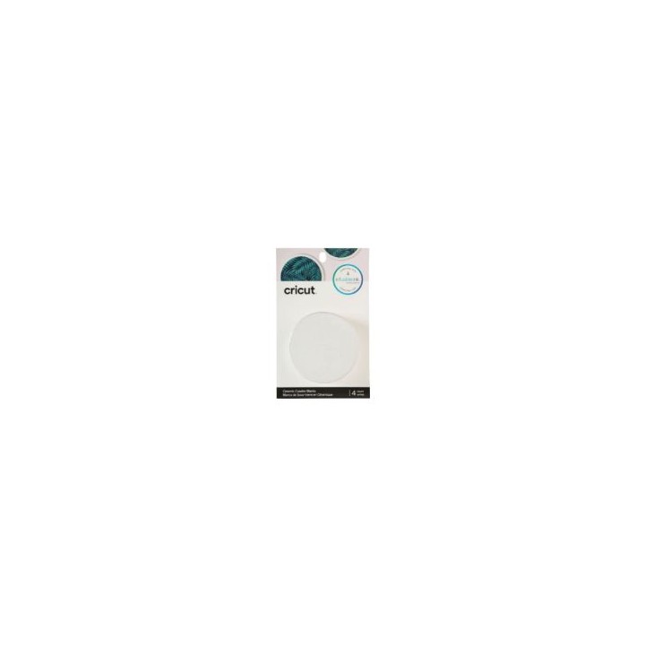 Posavasos CRICUT Redondo Pack 4 Blanco (CRC-2006582)