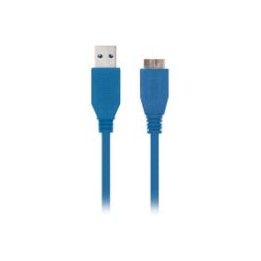 Nanocable USB-A/M a mUSB-B/M 1.0m Azul (10.01.1101-BL)
