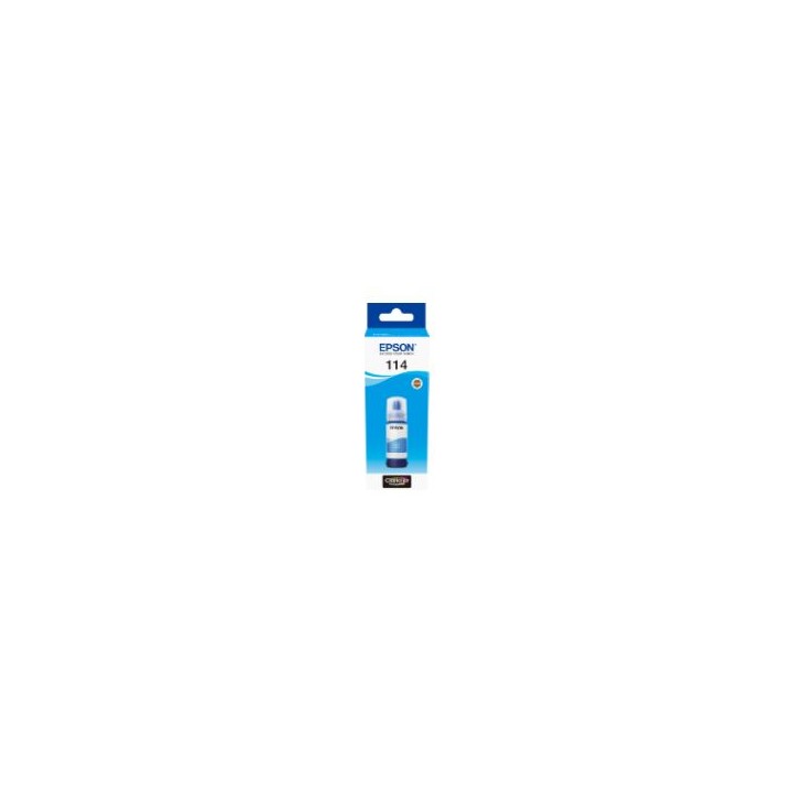 Botella Tinta Epson EcoTank 114 Cian 70ml (C13T07B240)