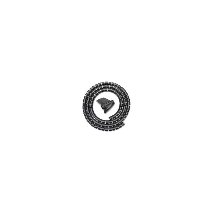 Organizador Cables AISENS Espiral 1m Negro (A151-0406)