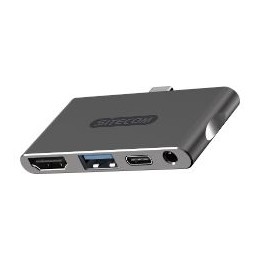 Adaptador Sitecom USB-C a USB-A/PD/HDMI/Audio (CN-392)