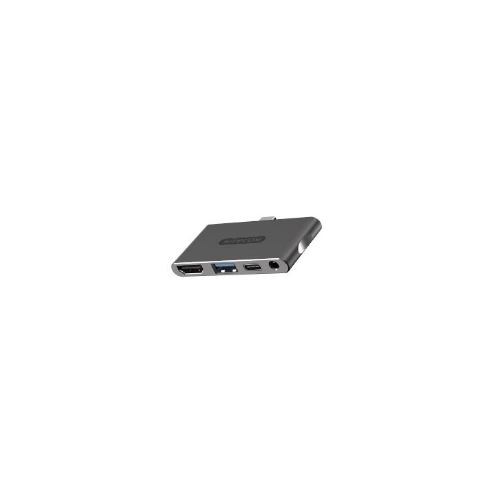 Adaptador Sitecom USB-C a USB-A/PD/HDMI/Audio (CN-392)