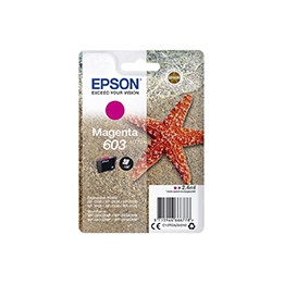 Tinta Epson 603 Magenta 2.4ml 130 pág (C13T03U34010)
