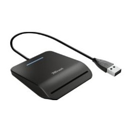 Lector Tarjetas Trust USB-A 2.0 DNIe Negro (23890)