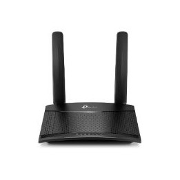 Router TP-Link WiFi 4 2.4GHz 2xRJ45 4G Negro (TL-MR100)
