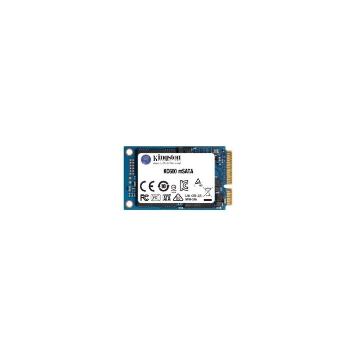 SSD Kingston KC600 512Gb mSATA SATA3 3D (SKC600MS/512G)