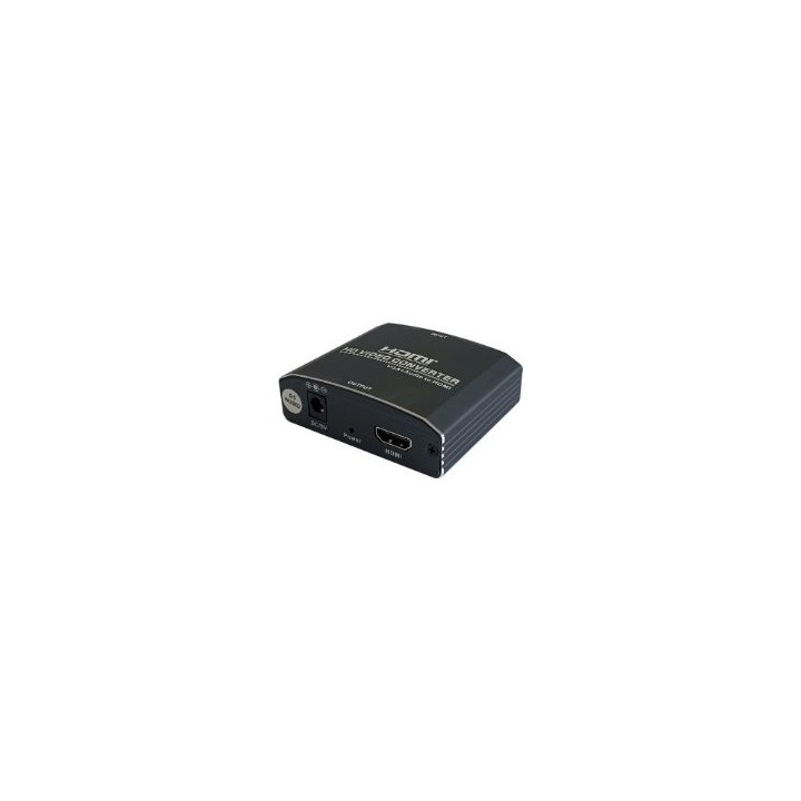 Adaptador AISENS VGA/H+3.5mm a HDMI/H Negro (A115-0386)
