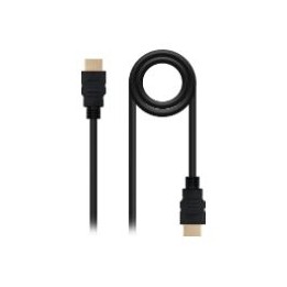 Nanocable HDMI A/M a HDMI A/M 1m Negro (10.15.1700)