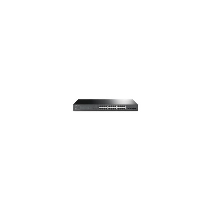 Switch TP-Link 24xRJ45 4xSFP PoE+ 1U Negro (TL-SG2428P)