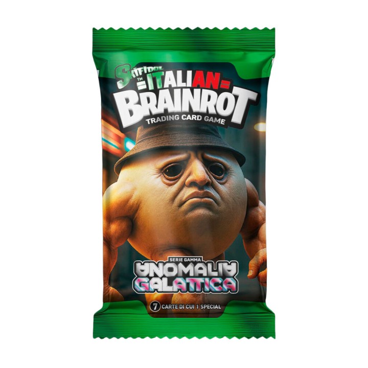 Album + Sobre de 7 cartas coleccionables Anomalia Galactica Serie 3 Italian Brainrot Italiano