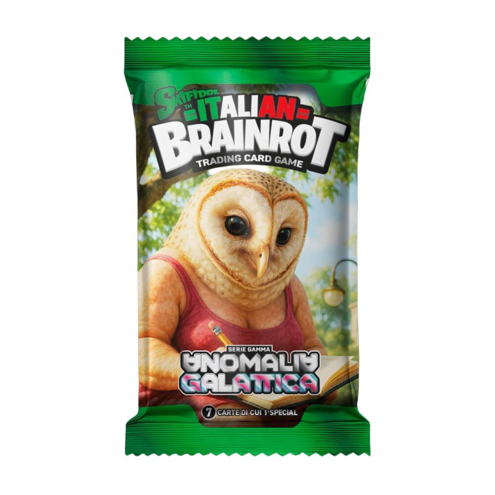 Album + Sobre de 7 cartas coleccionables Anomalia Galactica Serie 3 Italian Brainrot Italiano