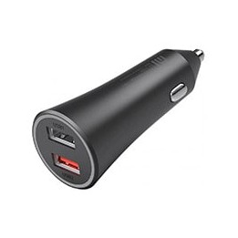 Cargador de Coche XIAOMI 37W 2xUSB-A Negro (GDS4147GL)