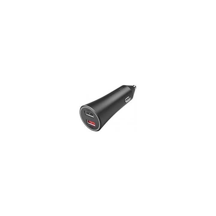 Cargador de Coche XIAOMI 37W 2xUSB-A Negro (GDS4147GL)