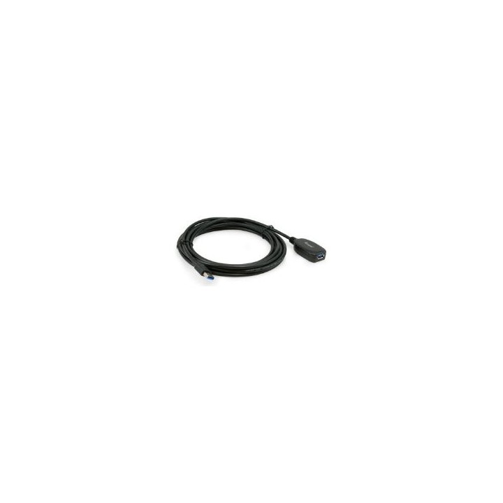 Cable EQUIP USB-A/M a USB-A/H 5m Negro (EQ133346)