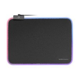 Alfombrilla Mars Gaming 365x265x4mm RGB Negra (MMPRGBL)