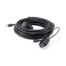 Cable EQUIP USB-A/M a USB-A/H 15m Negro (EQ133348)