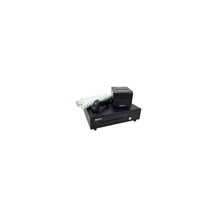 Pack TPV Approx Cajón+Impresora+Lector (APPPOSPACK4180)