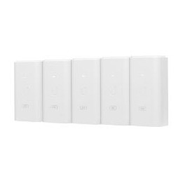 Inyector PoE Ubiquiti 24VCD 24W 5 Unid (POE-24-24W-5P)