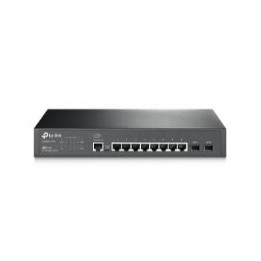 Switch TP-Link 8xRJ45 2xSFP Rack Negro (TL-SG3210)