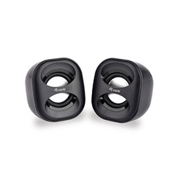 Altavoces EQUIP Life 2.0 6W 3.5mm USB Negro (EQ245330)