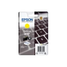 Tinta Epson 407 Amarillo 20.3ml 1900 pág (C13T07U440)