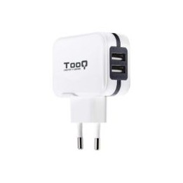 Cargador de Pared TooQ 12W USB 2.0 Blanco (TQWC-1S01WT)