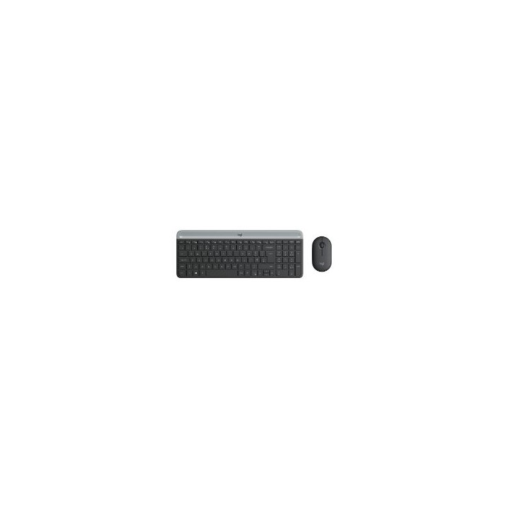T+Ratón LOGITECH MK470 RF 1000dpi Negro (920-009198)