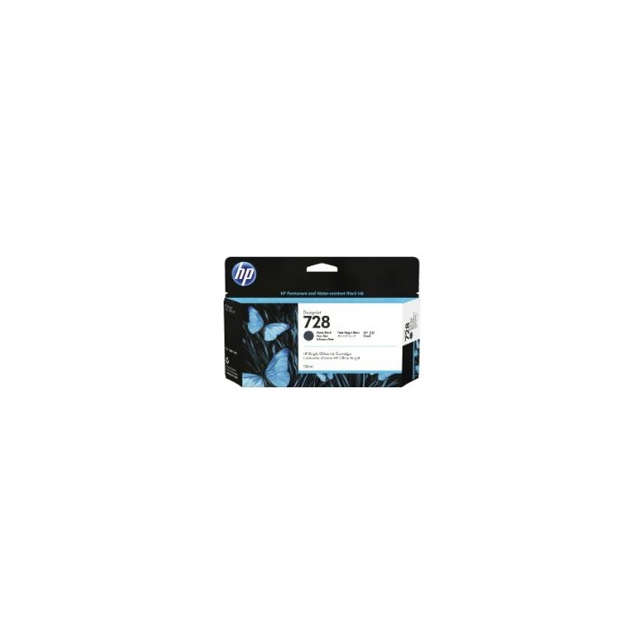 Tinta HP DesignJet 728 Negro Mate 130ml (3WX25A)