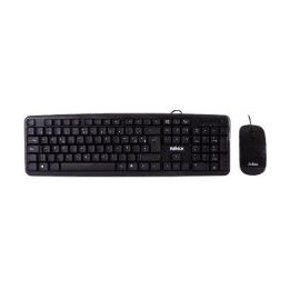 T+Ratón NILOX Flat USB 1000dpi Negro (NXKME000004)