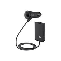 Cargador de Coche BELKIN USB 2.0 Negro (F8M935BT06-BLK)