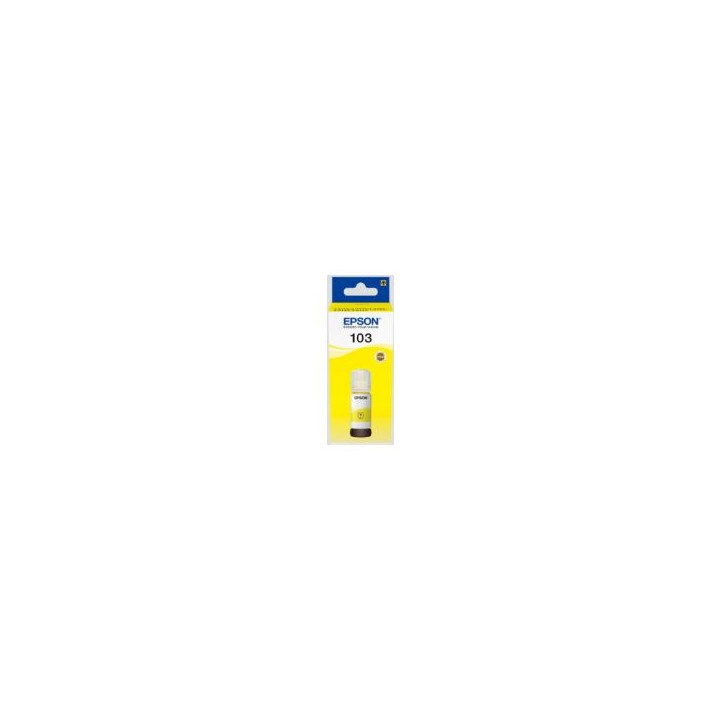 Botella de Tinta Epson 103 Amarillo 70ml (C13T00S44A10)