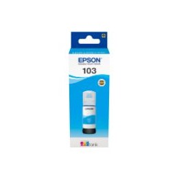 Botella de Tinta Epson 103 Cian 70ml (C13T00S24A10)