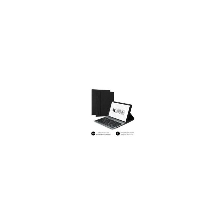 Funda+Teclado SUBBLIM 10.1" BT Negra (SUBKT3-BTL100)