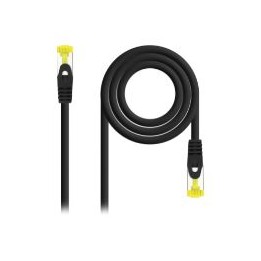 Nanocable RJ45 Cat.6a 25cm Negro (10.20.1900-L25BK)