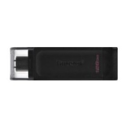 Pendrive Kingston 128Gb USB-C 3.0 Negro (DT70/128GB)
