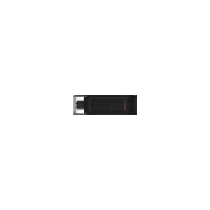 Pendrive Kingston 128Gb USB-C 3.0 Negro (DT70/128GB)