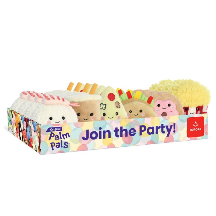 Peluche Comida & Bebida Palm Pals 13cm surtido